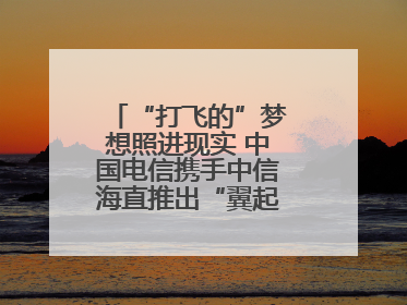 “打飞的”梦想照进现实 中国电信携手中信海直推出“翼起飞”空中旅游