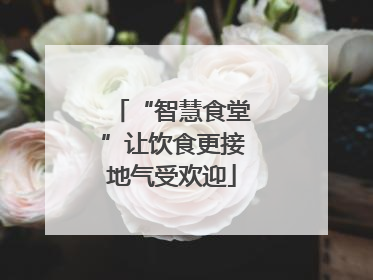 “智慧食堂”让饮食更接地气受欢迎