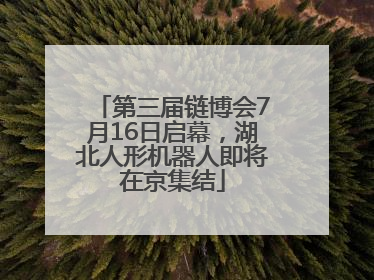 第三届链博会7月16日启幕，湖北人形机器人即将在京集结