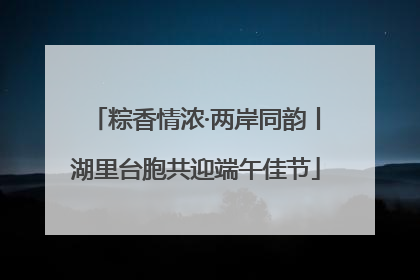 粽香情浓·两岸同韵丨湖里台胞共迎端午佳节