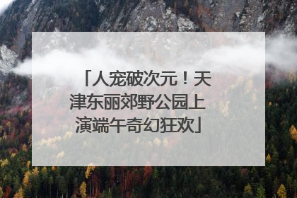 人宠破次元！天津东丽郊野公园上演端午奇幻狂欢