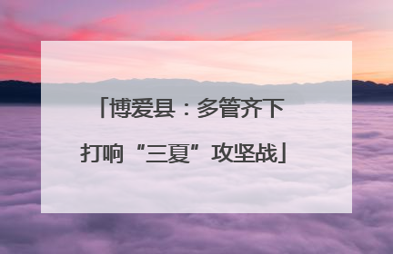 博爱县：多管齐下 打响“三夏”攻坚战