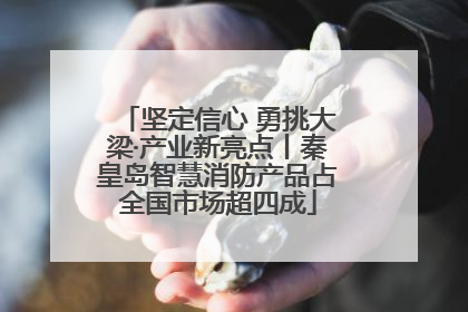 坚定信心 勇挑大梁·产业新亮点丨秦皇岛智慧消防产品占全国市场超四成