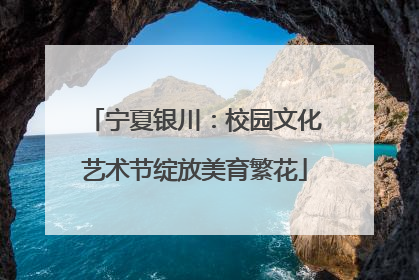 宁夏银川：校园文化艺术节绽放美育繁花