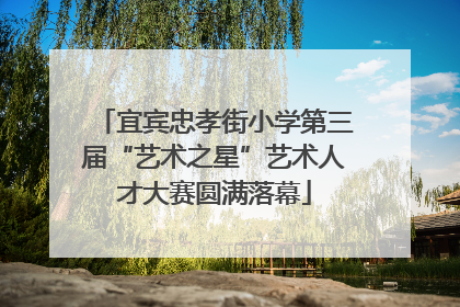 宜宾忠孝街小学第三届“艺术之星”艺术人才大赛圆满落幕