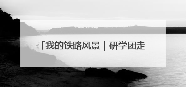 我的铁路风景｜研学团走进“中国重载第一路”