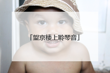 望京楼上聆琴音