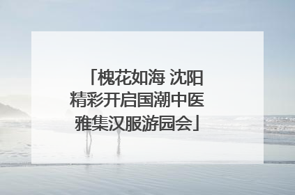 槐花如海 沈阳精彩开启国潮中医雅集汉服游园会