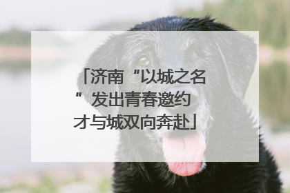 济南“以城之名”发出青春邀约 才与城双向奔赴