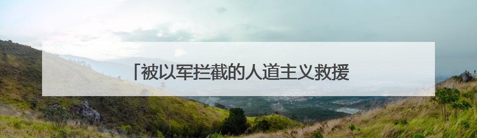 被以军拦截的人道主义救援船抵达以色列阿什杜德港