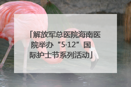 解放军总医院海南医院举办“5·12”国际护士节系列活动