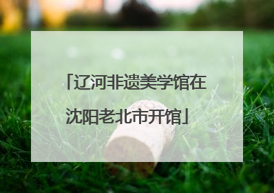 辽河非遗美学馆在沈阳老北市开馆