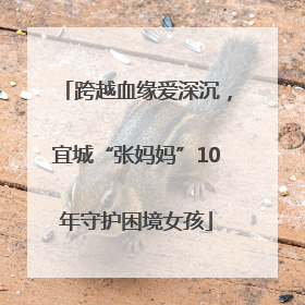 跨越血缘爱深沉，宜城“张妈妈”10年守护困境女孩