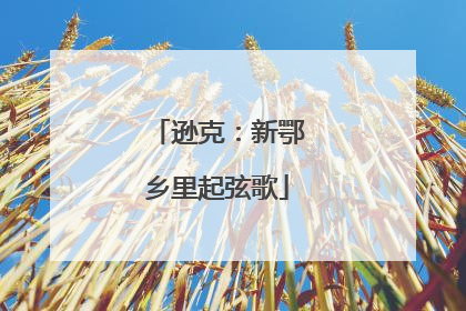 逊克：新鄂乡里起弦歌