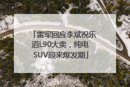雷军回应李斌祝乐道L90大卖，纯电SUV迎来爆发期
