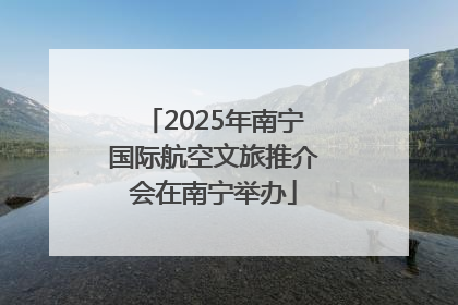 2025年南宁国际航空文旅推介会在南宁举办